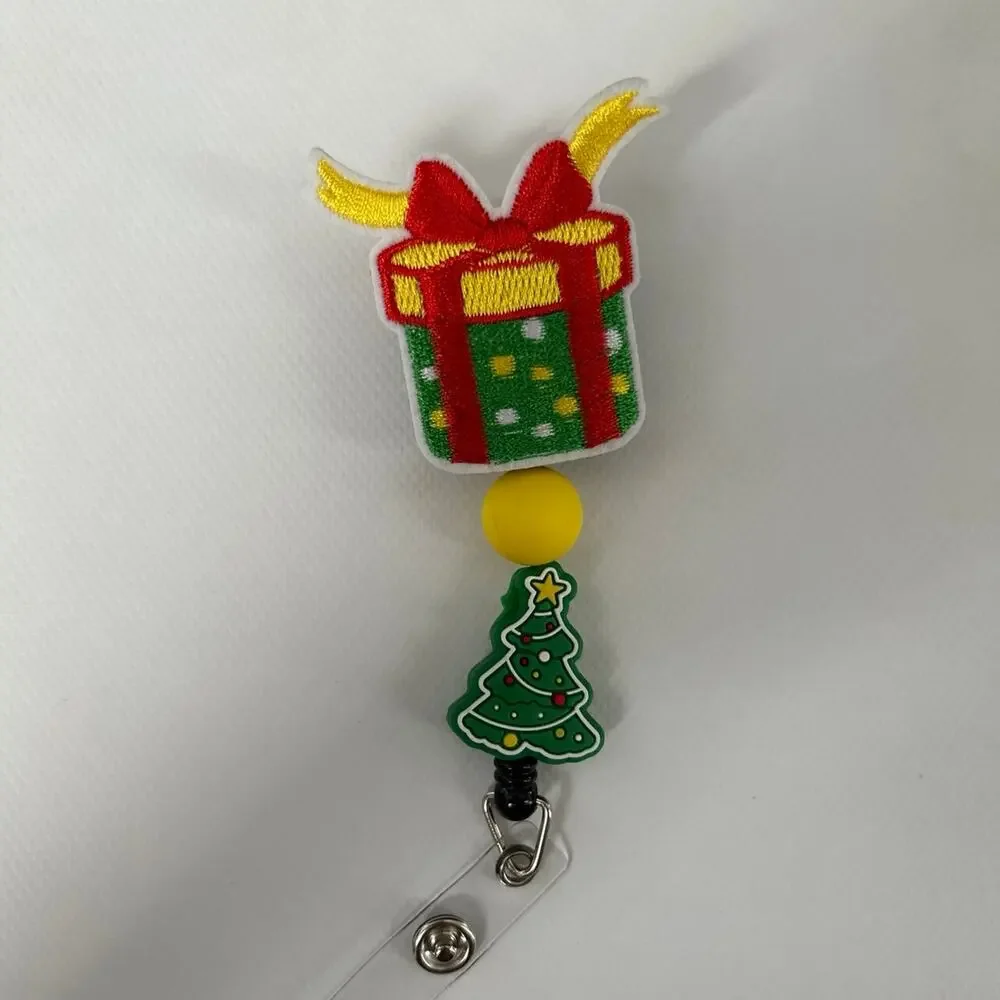 Christmas Present Badge Reel